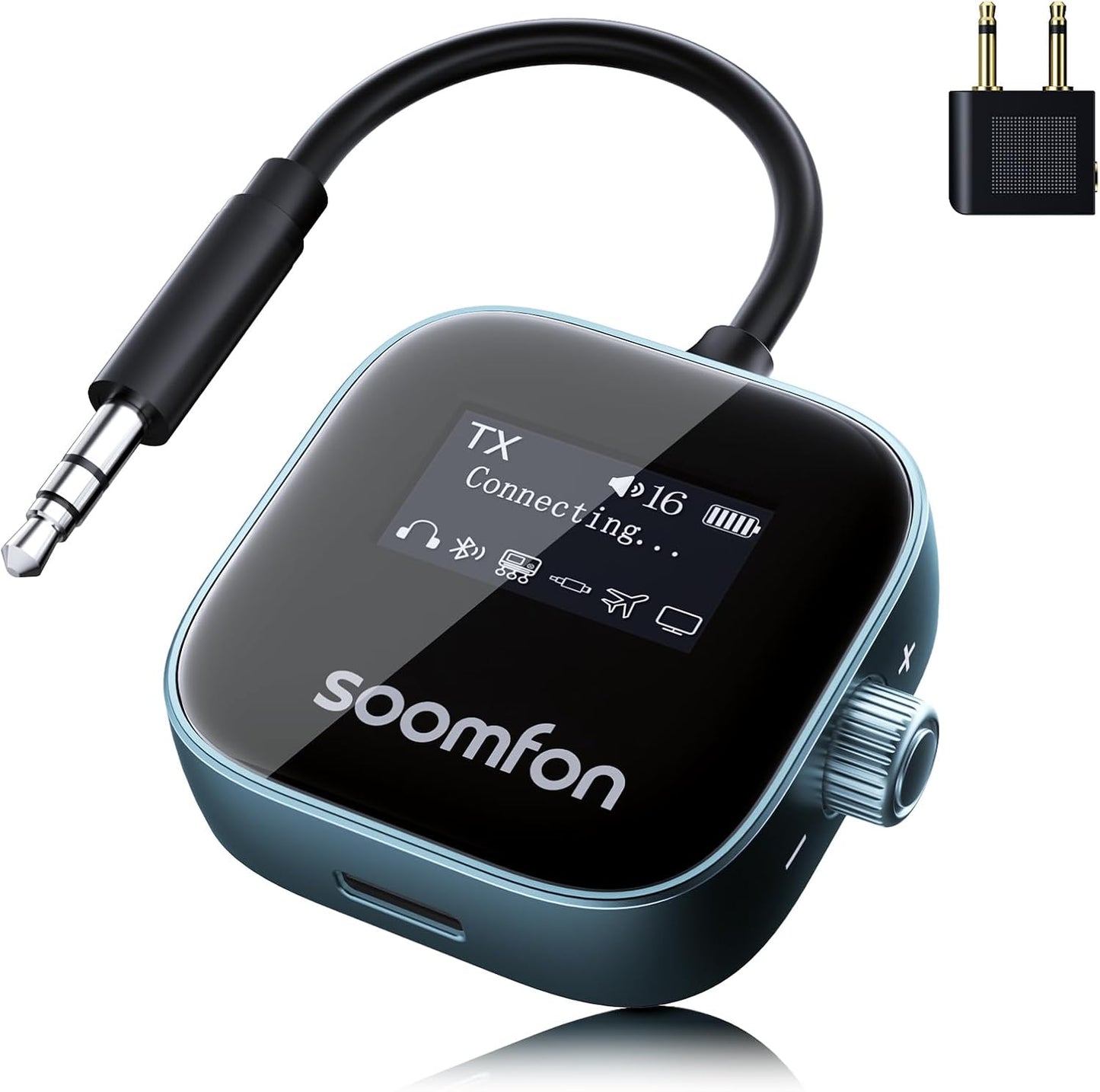 BT34 Bluetooth transmitter and receiver for airplane