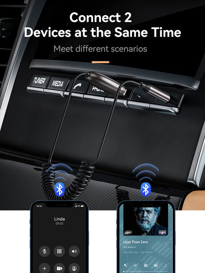 Bluetooth 5.3 Receiver Car Adapter