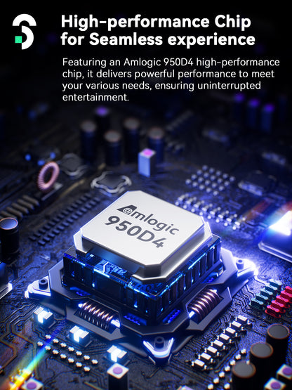 SOOMFON SK3 Smart Projector with WiFi and Bluetooth 1080P Native HDR10 - Portable Outdoor Movie Mini Projector with Stand Auto Focus & Keystone, Zoom for Home/Bedroom Compatible with Netflix