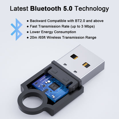 Bluetooth 5.0 USB Dongle Adapter for PC